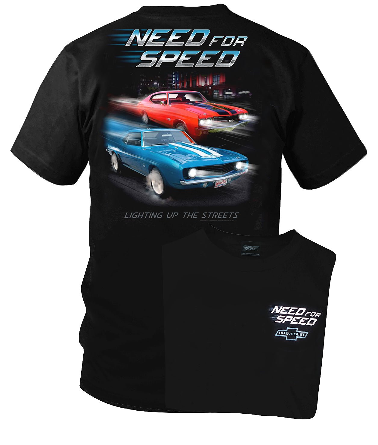 Camaro Need for Speed - Chevy Camaro t shirt - Wicked Metal
