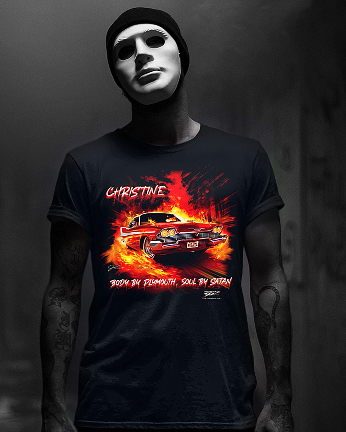 Christine Horror Tee - Plymouth Fury t shirt - Wicked Metal