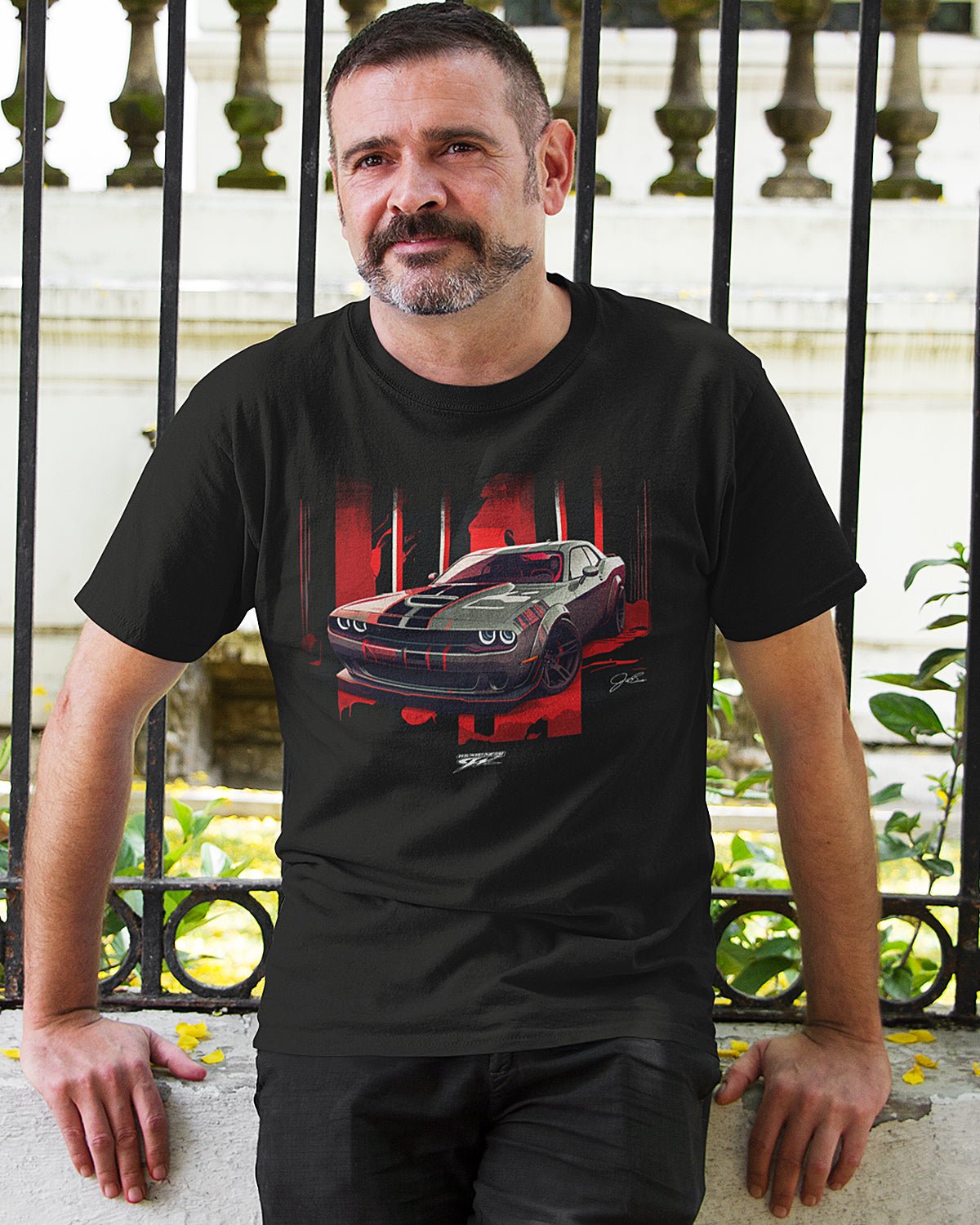 Dodge Challenger Widebody - Muscle Car T-Shirt - Challenger t-Shirt - Wicked Metal