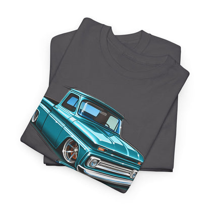 1964 Chevy Teal C - 10 - Truck T-Shirt - Chevy c - 10 t - Shirt - Wicked Metal