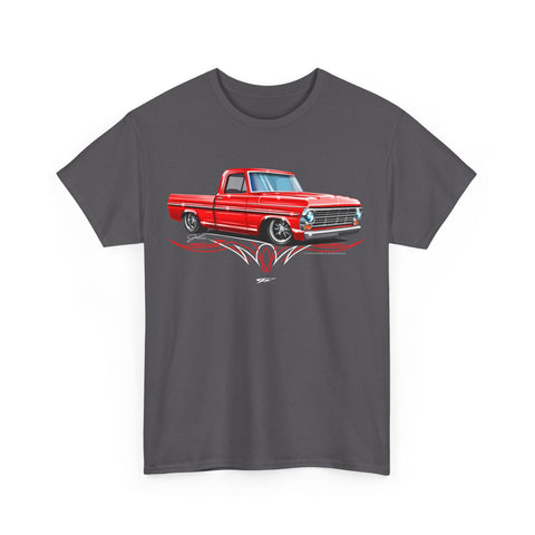 Image of 1967, 68, 69 Ford F100 - Truck T-Shirt - Ford F100 t - Shirt - Wicked Metal