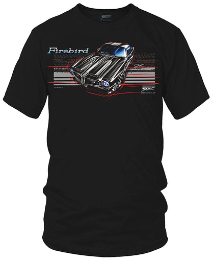 1971 Pontiac Firebird - Stripes - 71 Firebird t shirt