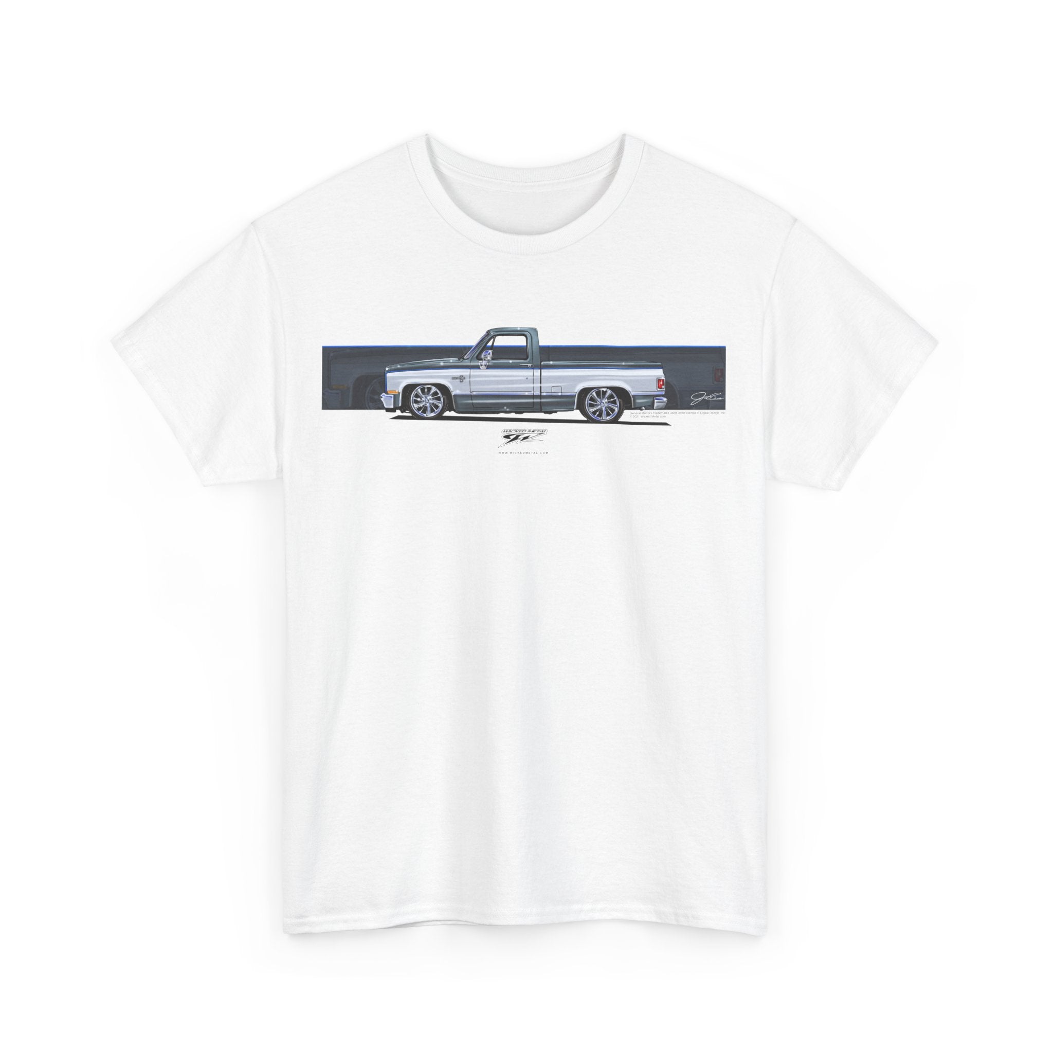 1984 Chevy Silverado - Truck T-Shirt - Chevy Silverado t - Shirt - Wicked Metal