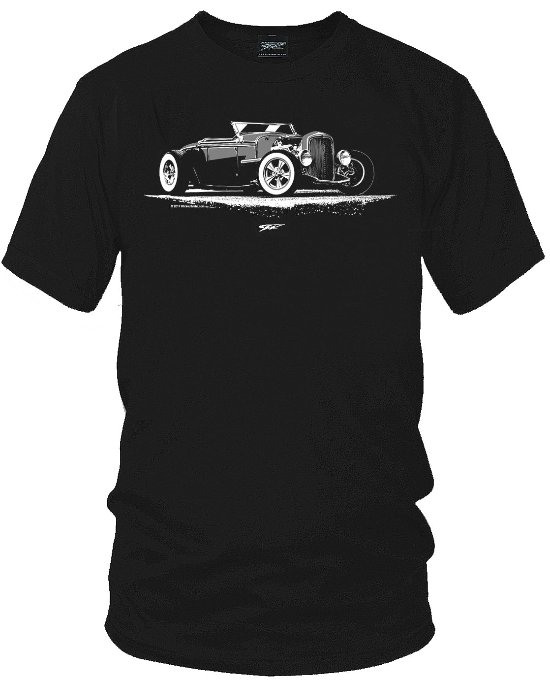 32 Ford Roadster, classic car, muscle car shirt - Wicked Metal