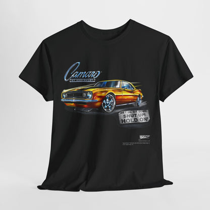 67 Camaro - Get In, Hold On - Chevy Camaro t shirt - Wicked Metal