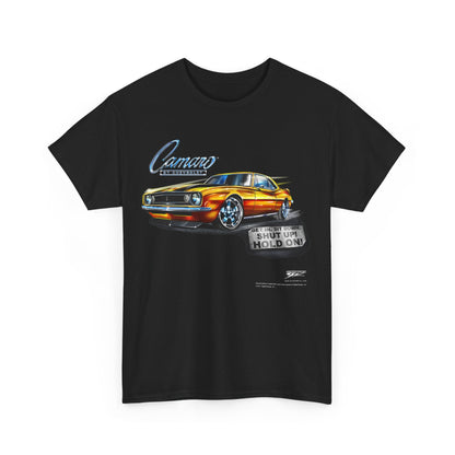 67 Camaro - Get In, Hold On - Chevy Camaro t shirt - Wicked Metal