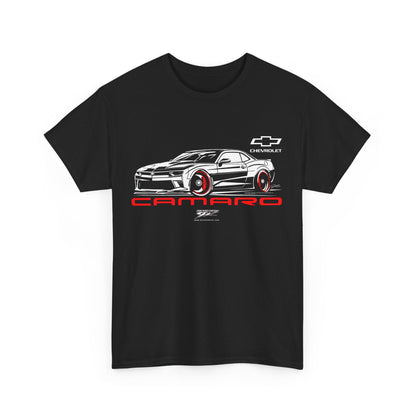 6th Gen Camaro Stylized - Chevy Camaro t shirt - Wicked Metal