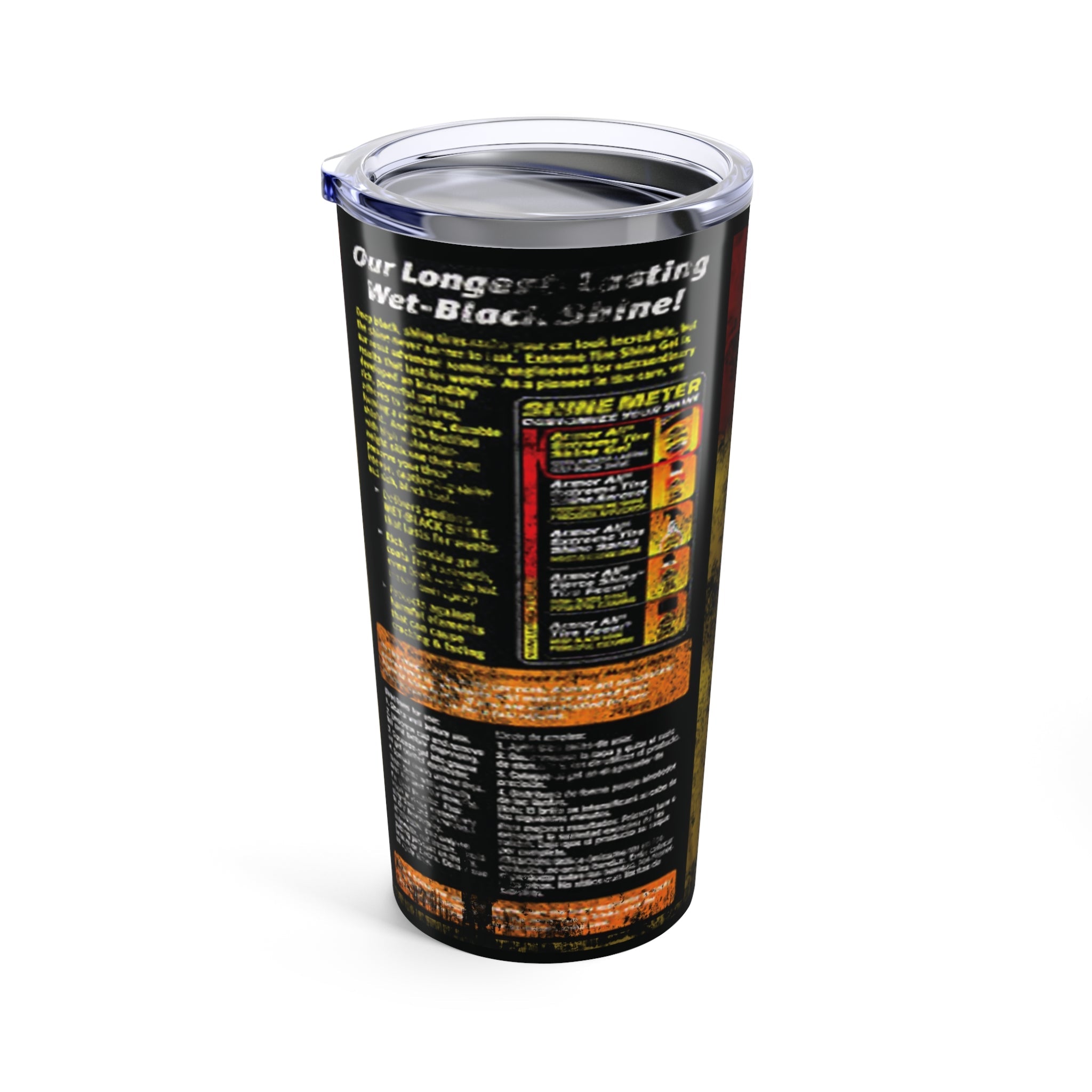Armor All Tire Tumbler 20oz - Wicked Metal