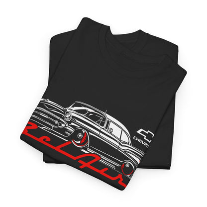 Bel Air Stylized 1957 Chevy - Bel Air T-Shirt - 57 Chevy t - Shirt - Wicked Metal