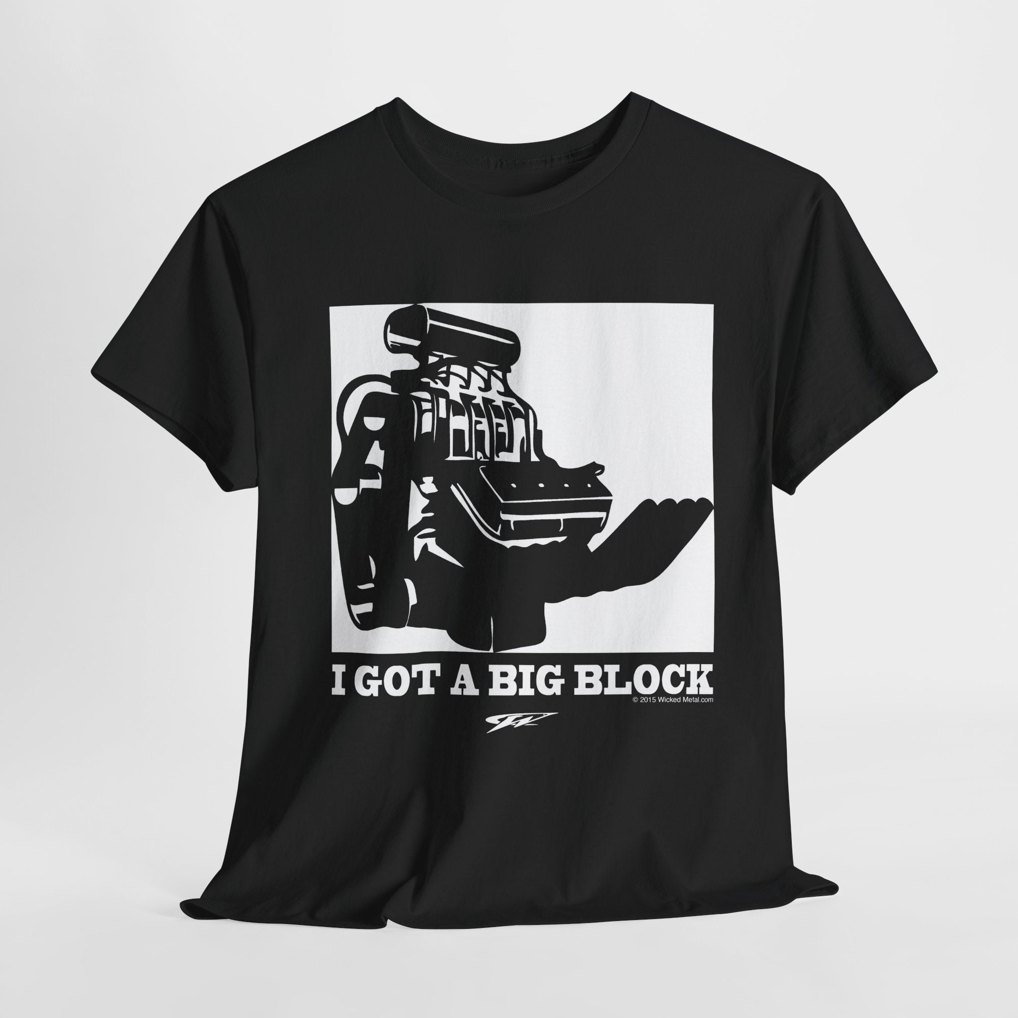 Big Block t-shirt, drag racing, muscle car shirt - Wicked Metal - Wicked Metal