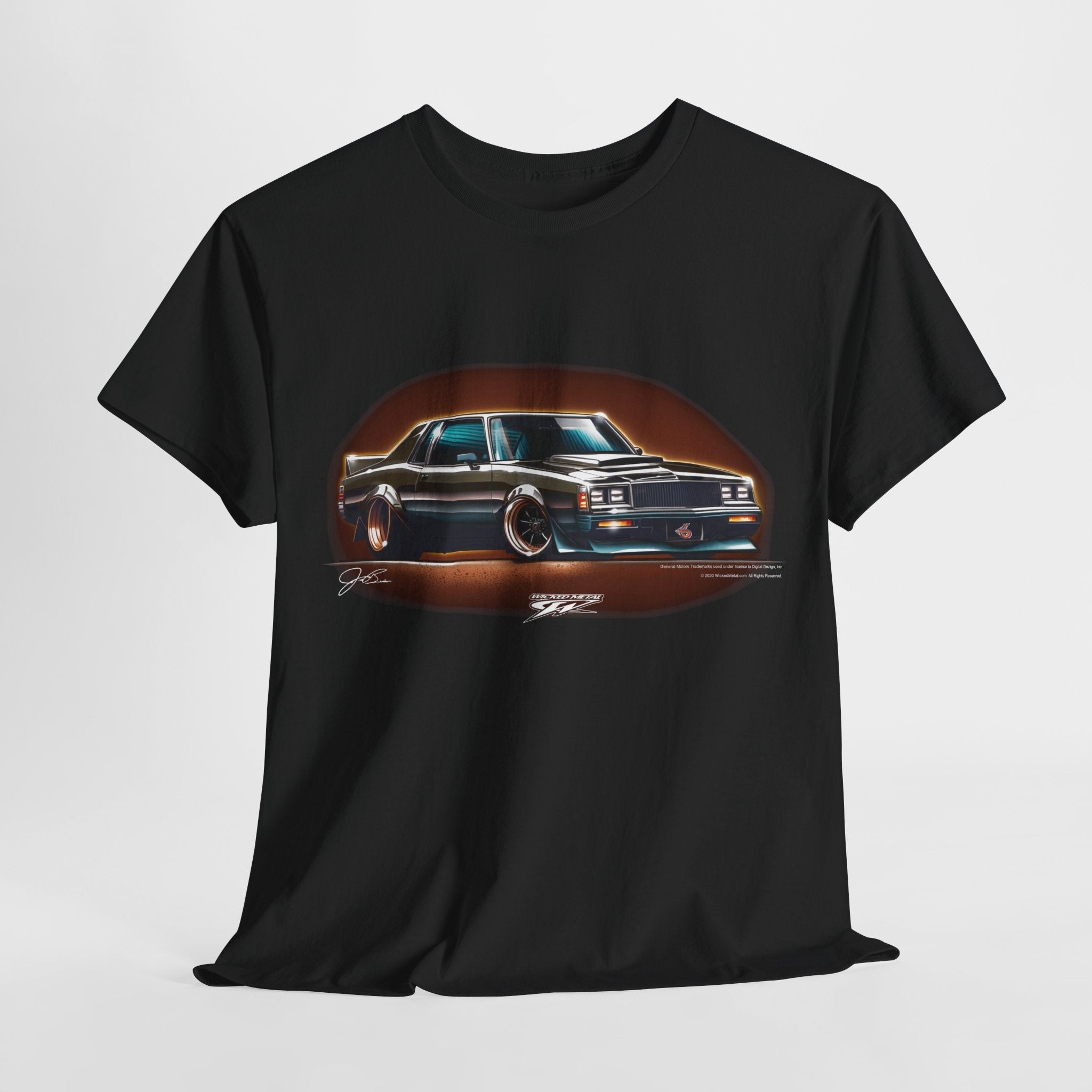 Buick Grand National Mod Rod Shirt - Muscle Car T-Shirt - 1987 Grand National - Wicked Metal