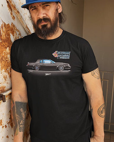 Image of Buick Grand National Shirt - Muscle Car T-Shirt - 1987 Grand National - Wicked Metal