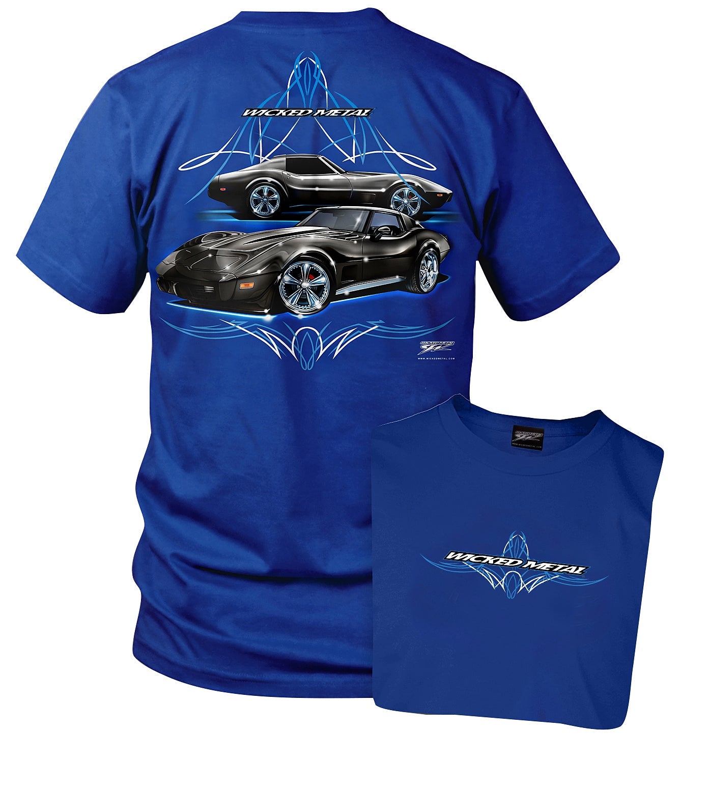 C3 Shirt - Pinstripe - Vintage C3 shirt - Wicked Metal