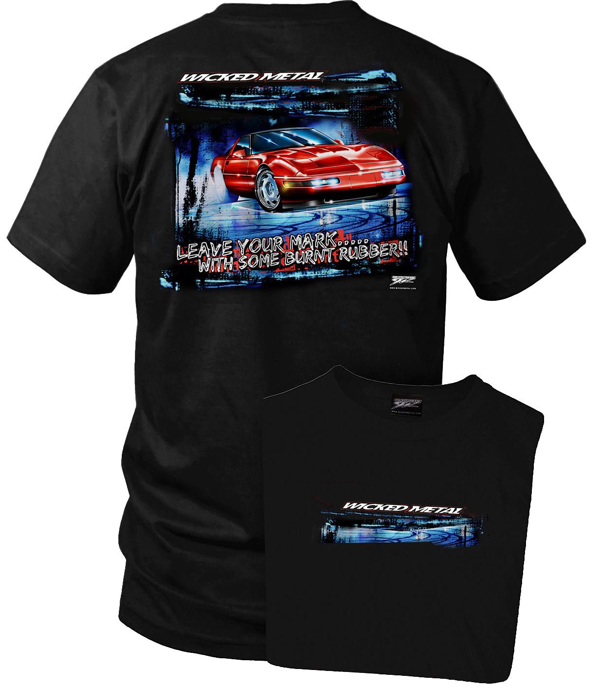 C4 Shirt - Leave Your Mark - Graphic Tee C4 shirt - Wicked Metal
