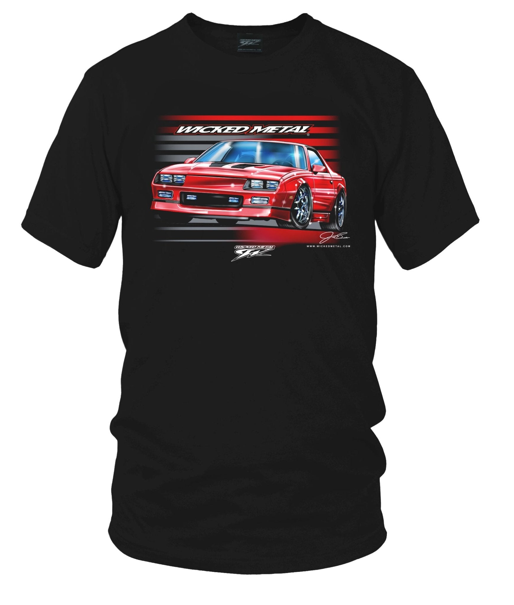 Camaro 3rd Generation - 80s Camaro - Chevy Camaro t shirt - Wicked Metal - Wicked Metal