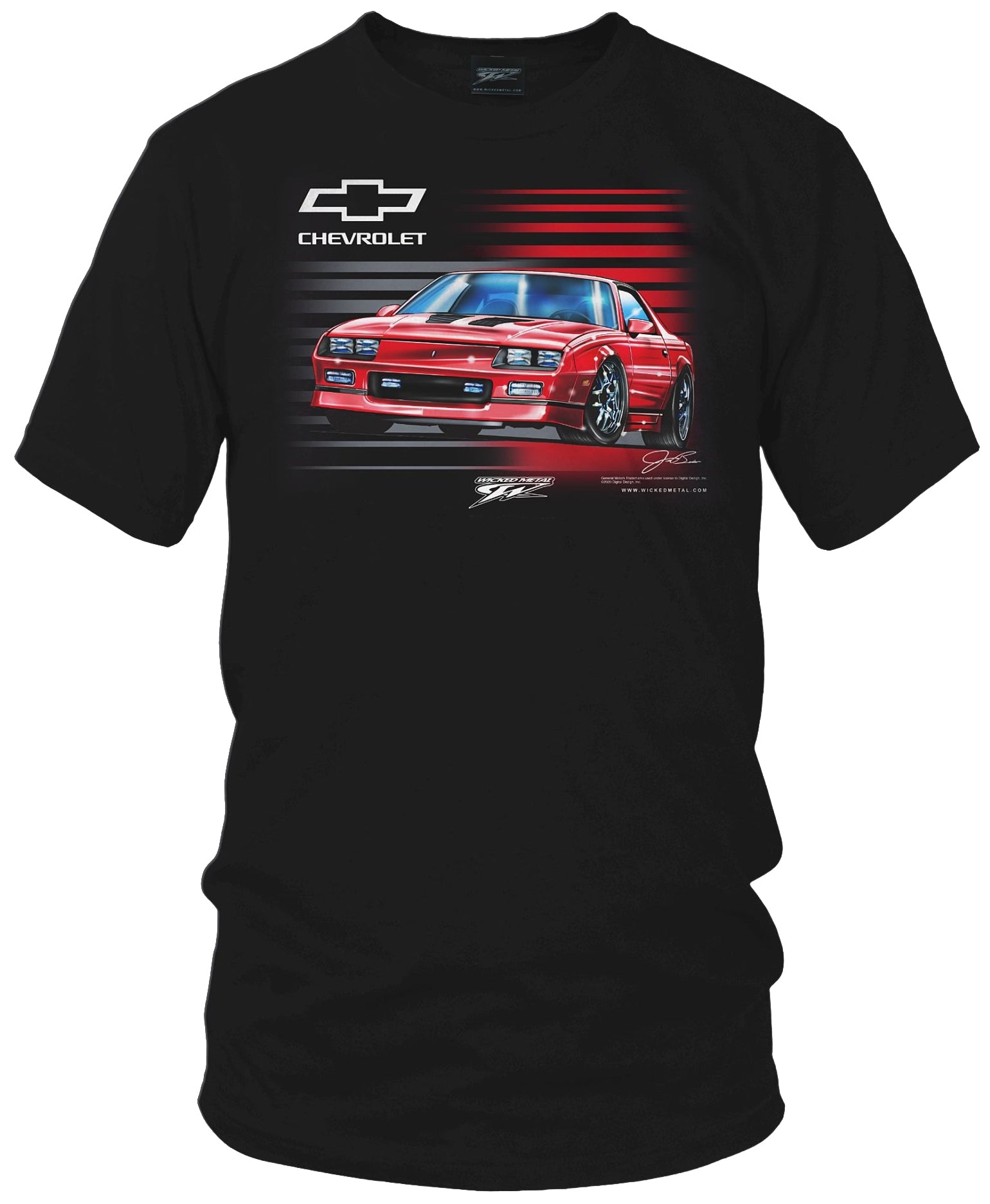 Camaro 3rd Generation - 80s Camaro - Chevy Camaro t shirt - Wicked Metal