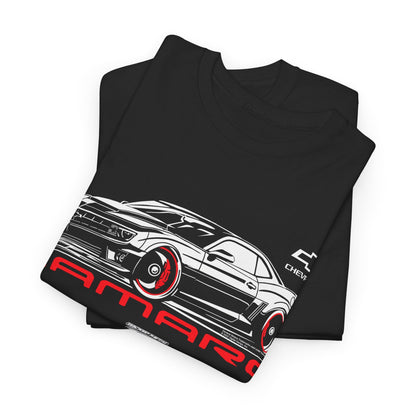 Camaro 5th Gen Stylized - 2010s Camaro - Chevy Camaro t shirt - Wicked Metal - Wicked Metal