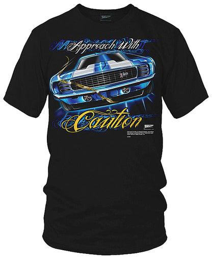 Camaro gear - Approach with Caution - 1969 Camaro Z28 camaro tee shirt