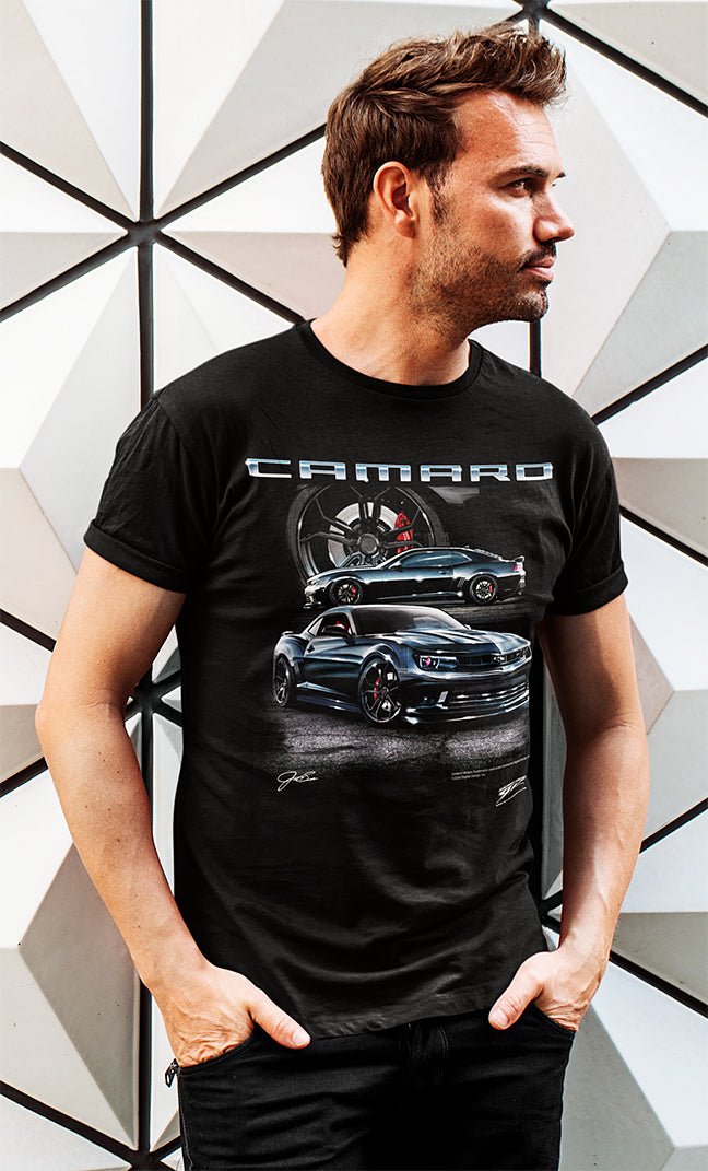 Camaro ZL1 5th Gen - 2010s ZL1 Camaro Custom - Chevy Camaro t shirt - Wicked Metal - Wicked Metal