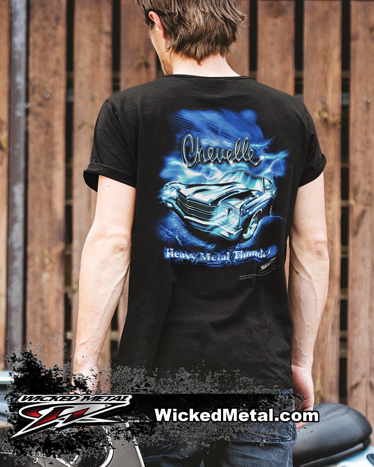 Chevelle Shirt - Chevelle Heavy Metal, Muscle Car T-Shirt - 1970 Chevelle - Wicked Metal