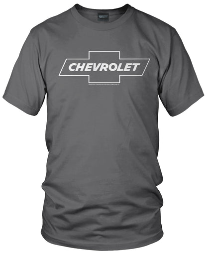 Chevy Bowtie SS t shirt logo - Grey shirt