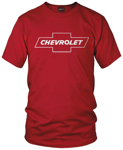 Chevy Bowtie SS t shirt logo - Red