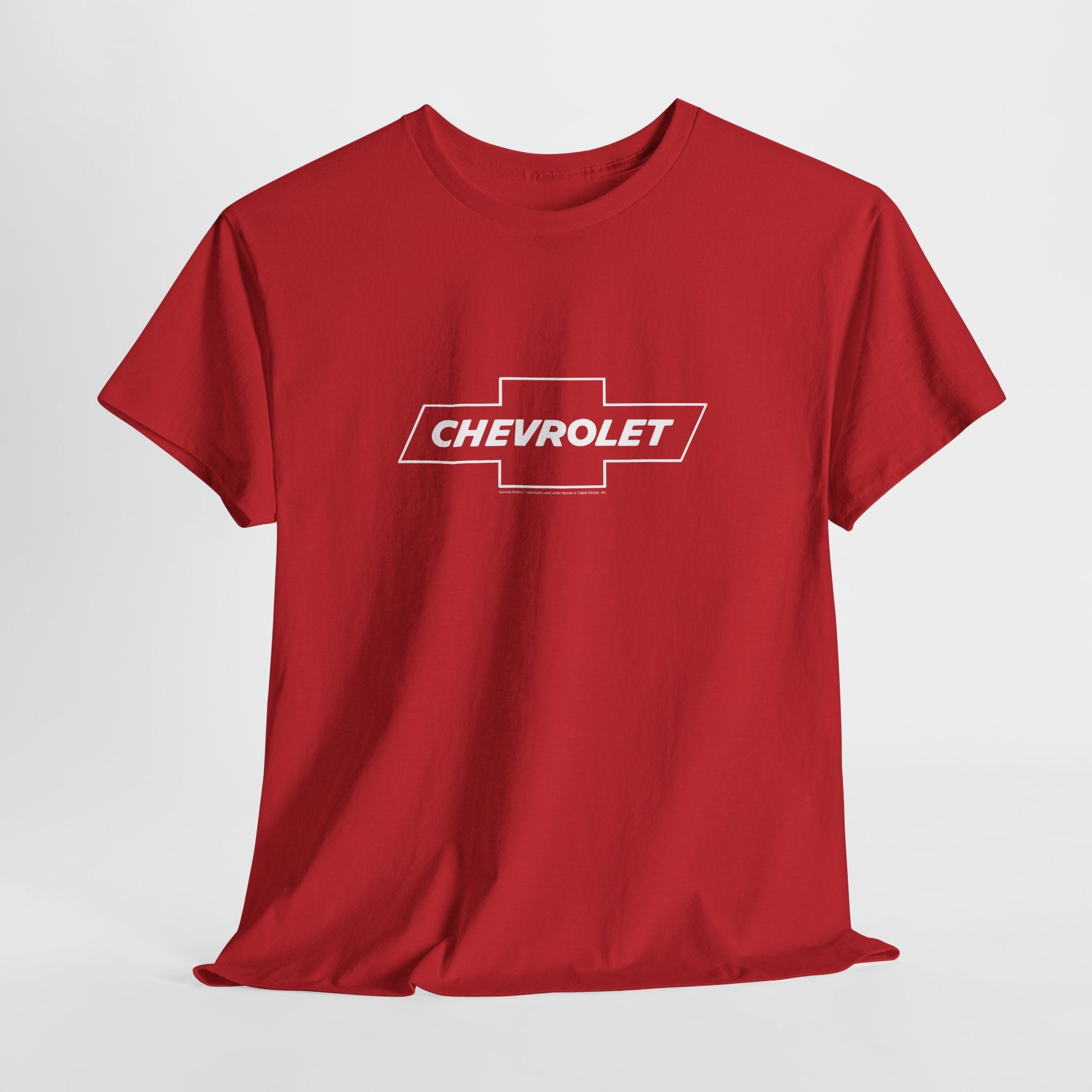 Chevy Bowtie SS t shirt logo - Red - Wicked Metal