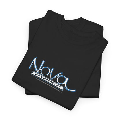 Chevy Nova logo t-shirt - Black - Wicked Metal