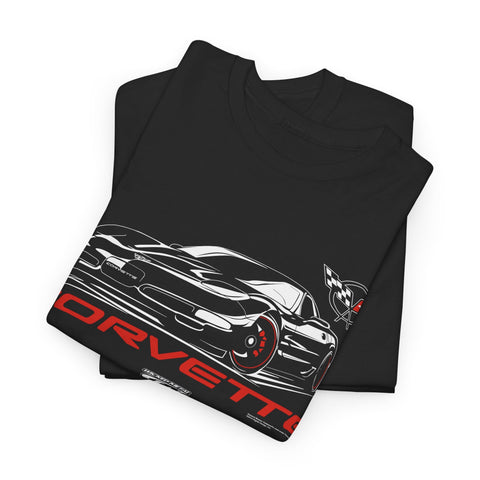 Image of Corvette c5 Stylized - C5 Corvette Stylized shirt - Wicked Metal