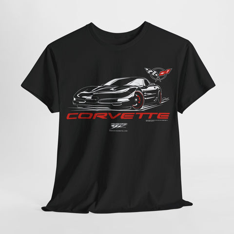 Image of Corvette c5 Stylized - C5 Corvette Stylized shirt - Wicked Metal