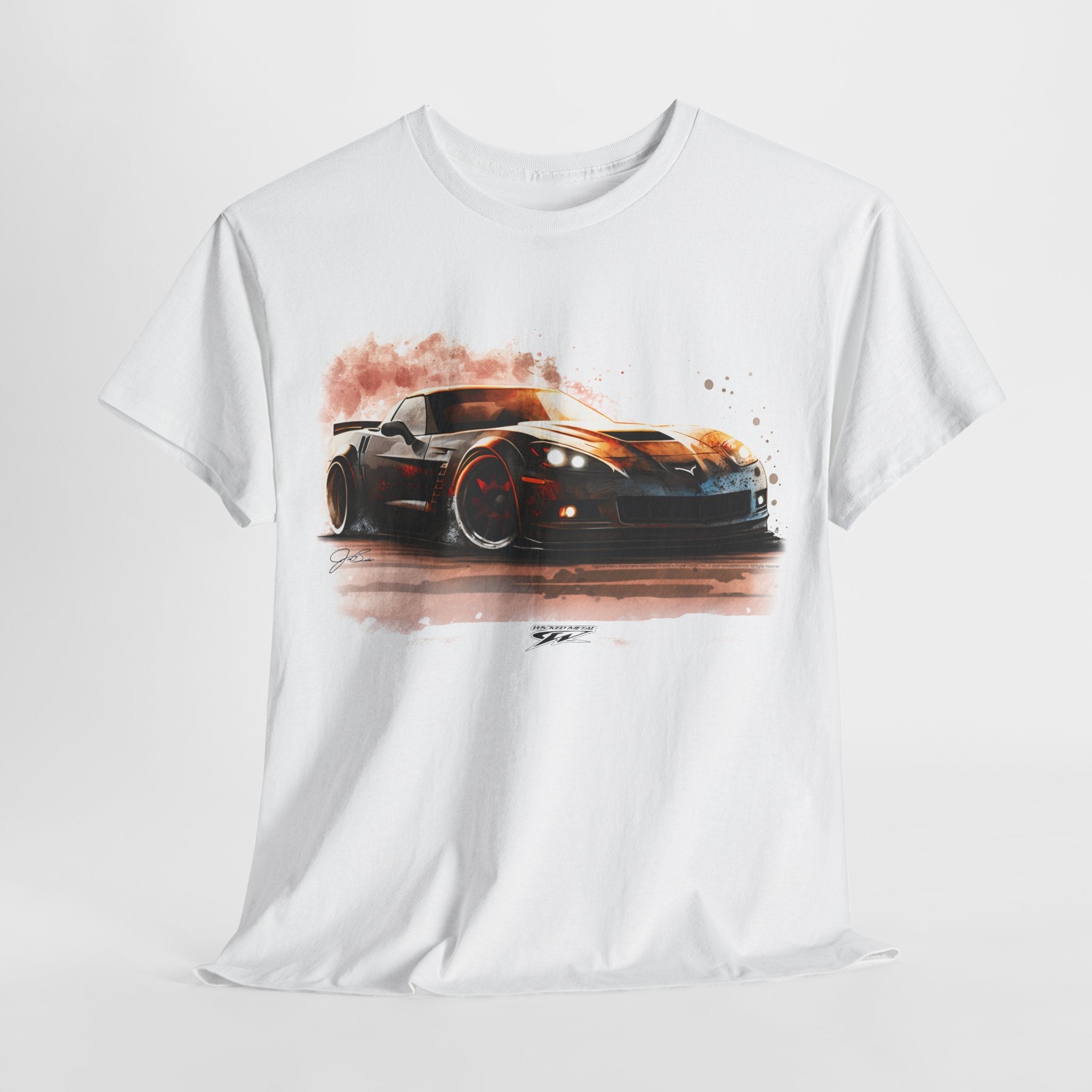 Corvette c6 Drifting - Corvette C6 Drifting shirt - Wicked Metal