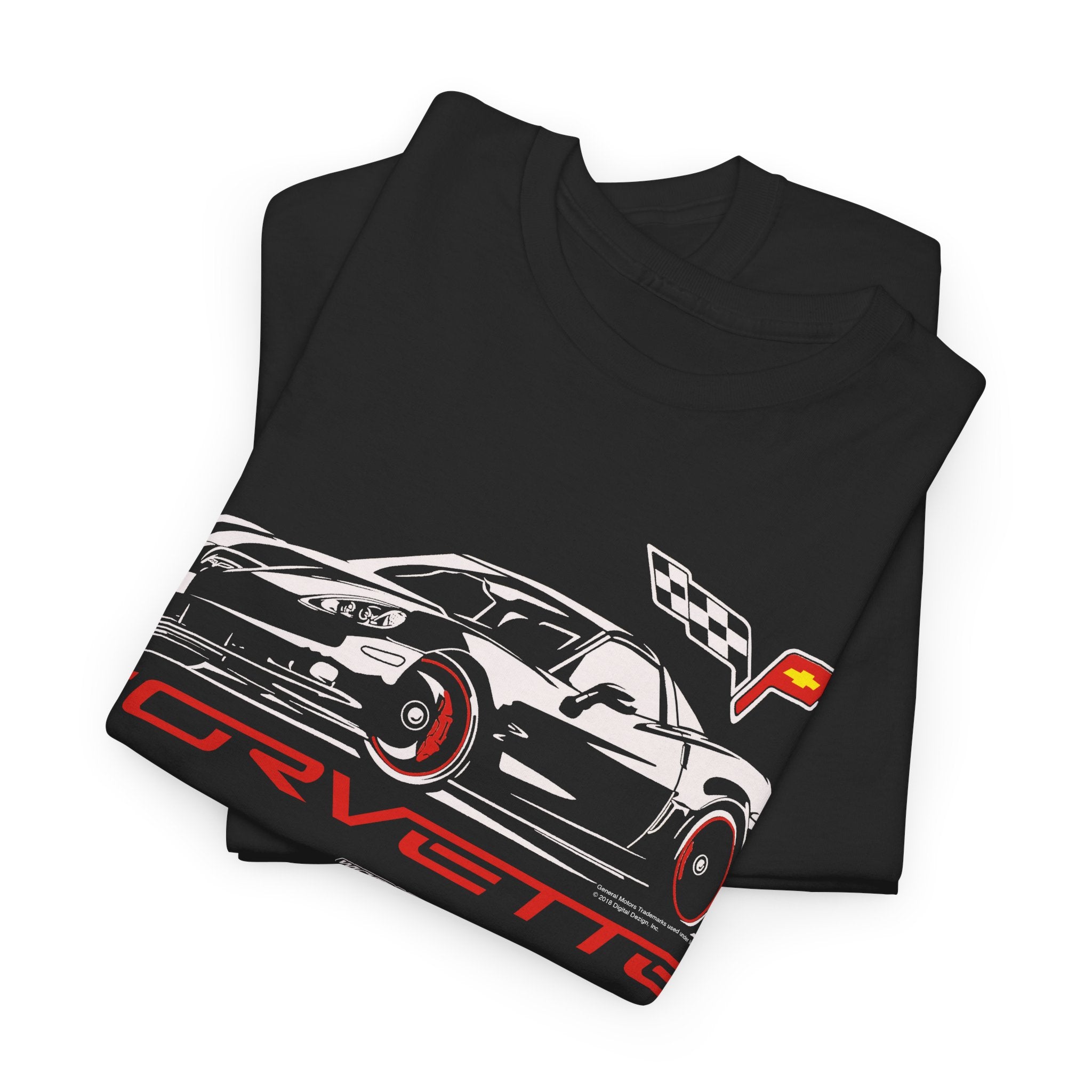 Corvette c6 Stylized - Corvette C6 Stylized logo shirt - Wicked Metal