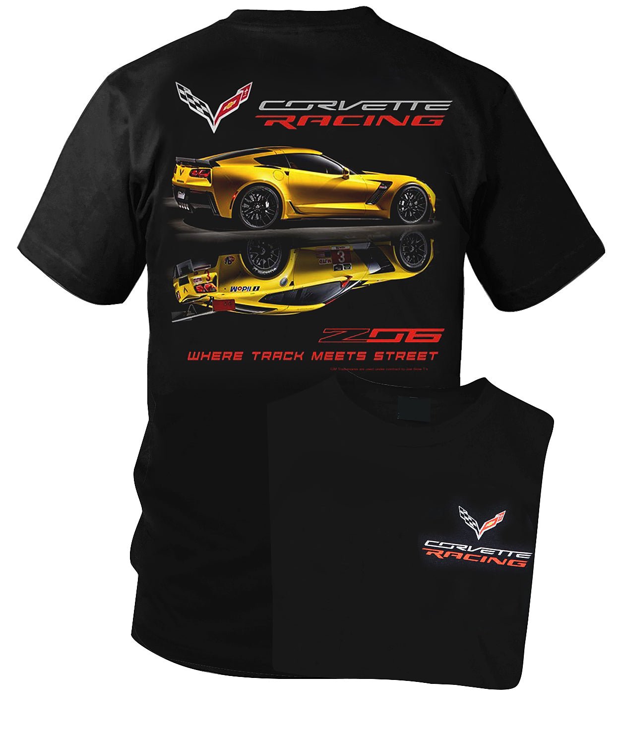 Corvette C6 Z06 Corvette Racing - 2005 - 2013 - C6 Corvette t-shirt - Wicked Metal