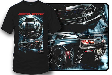 Corvette c7 Midnight - Corvette C7 Midnight shirt - Wicked Metal