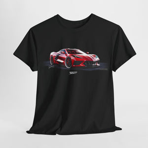 Corvette c8 - Corvette C8 Red shirt - Wicked Metal