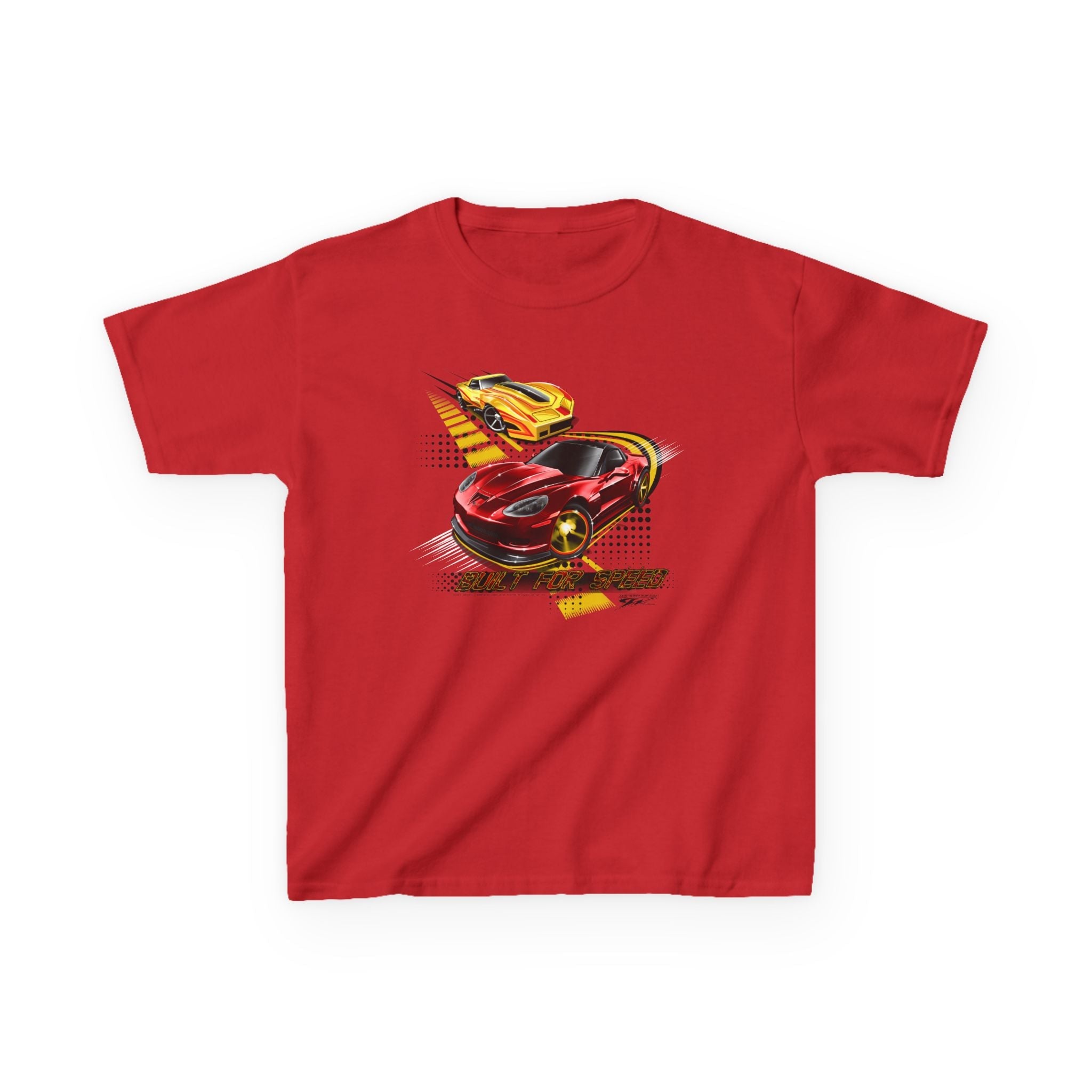 Corvette Kids Shirt - Corvette C6 - Built for Speed - Wicked Metal