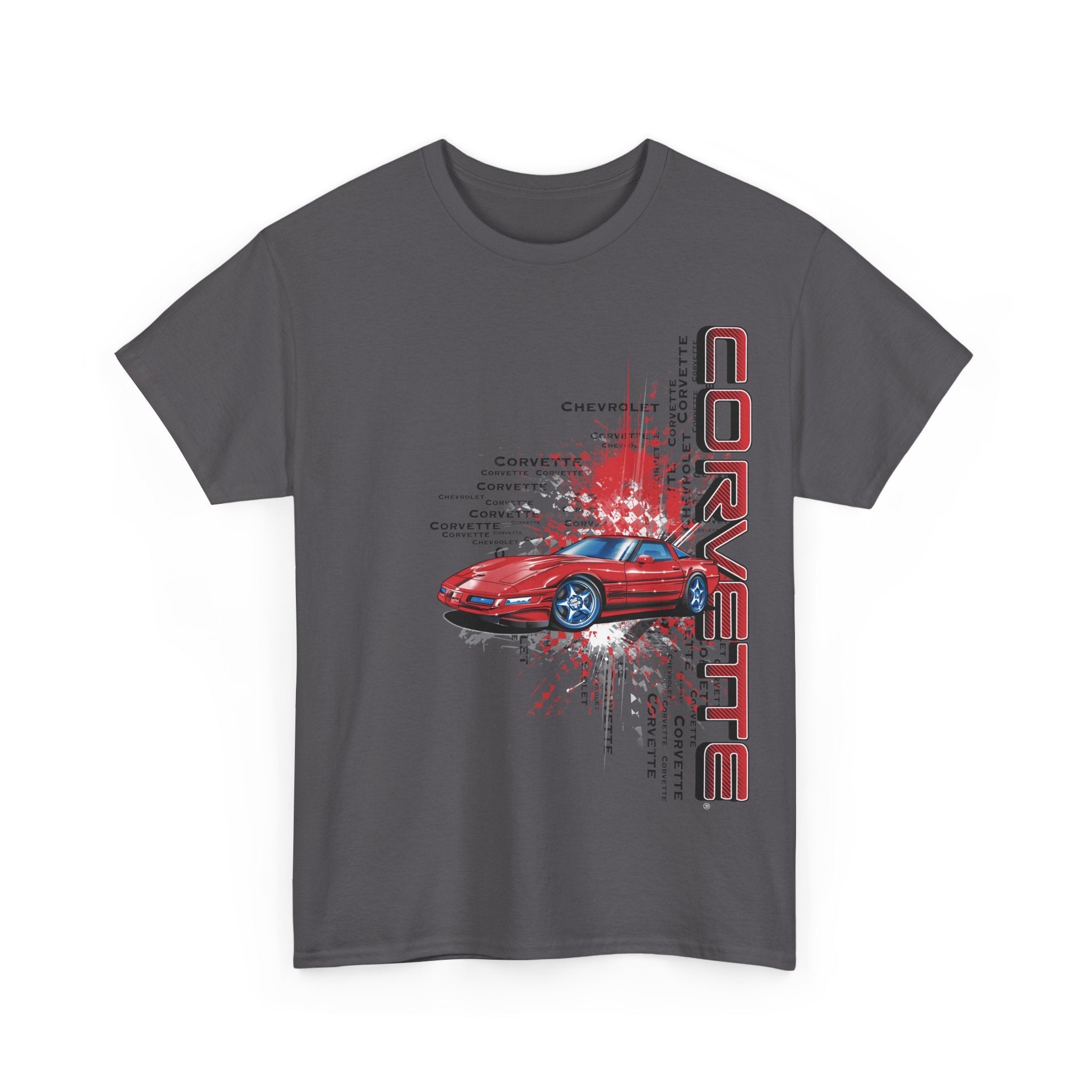 Corvette shirt - Burst - C4, Corvette ZR - 1, Corvette shirt - Wicked Metal