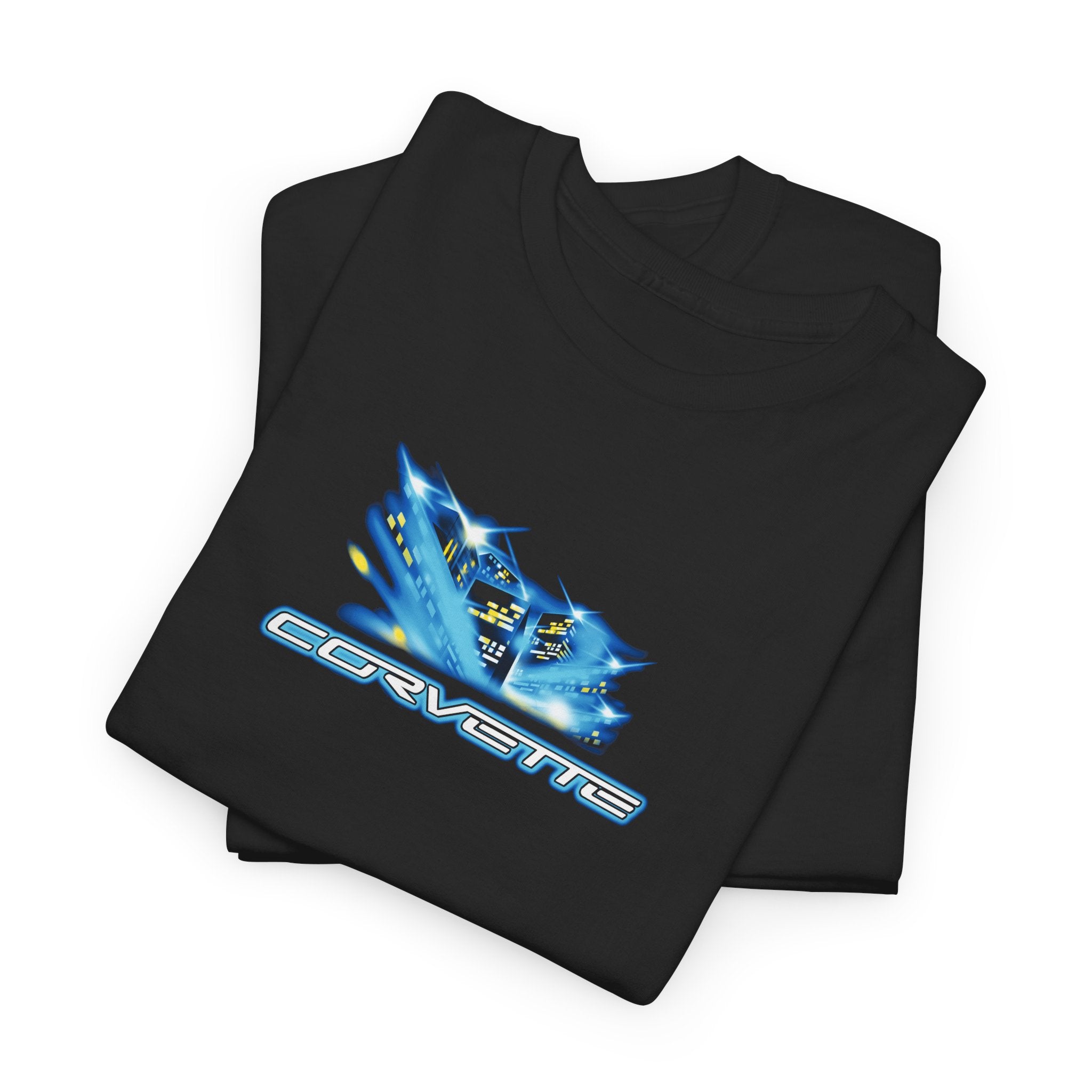 Corvette shirt - Corvette c5, C6 - Light up the night - Wicked Metal