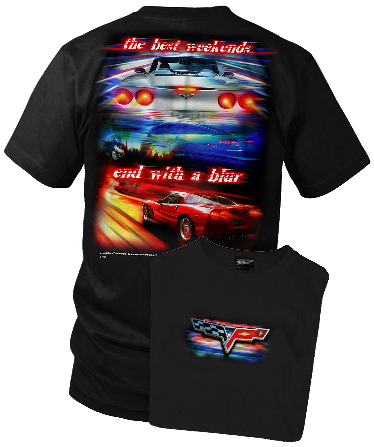 Corvette Shirt - Corvette C6 - Best Weekends