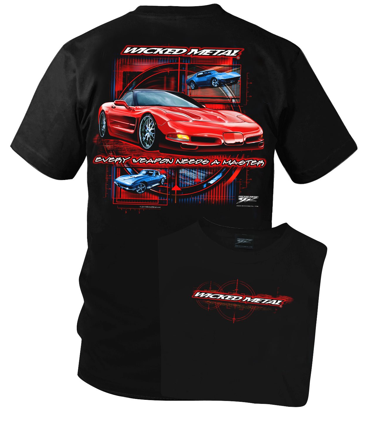 Corvette shirt - Every Weapon - Corvette C5 shirt - Wicked Metal