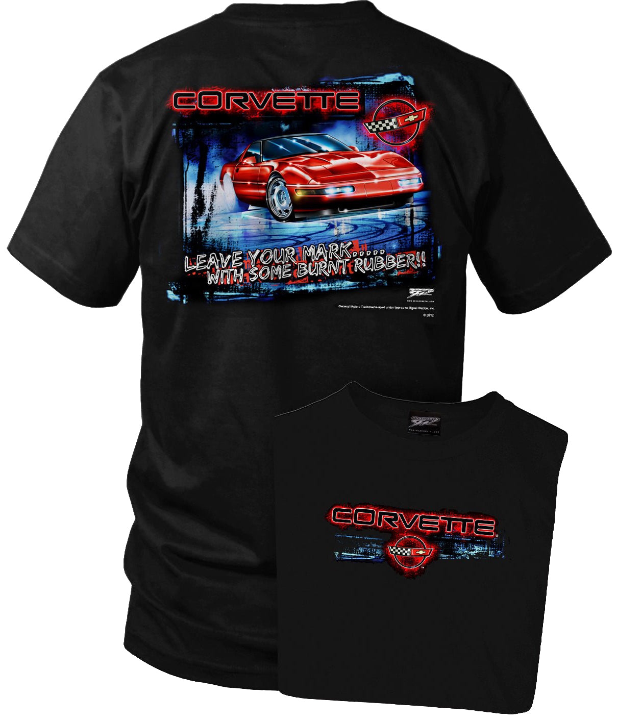 Corvette Shirt - Leave Your Mark - Corvette C4 shirt