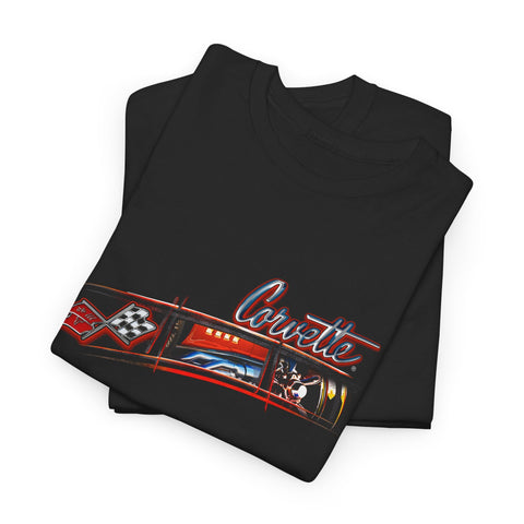 Image of Corvette shirt - Park Loud - 1969 Corvette shirt - Wicked Metal