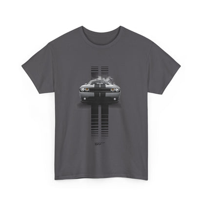 Dodge Challenger Stripes - Muscle Car T-Shirt - Challenger t - Shirt - Wicked Metal