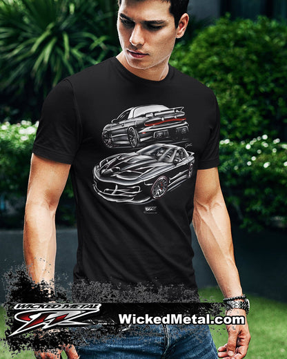 Firebird Trans Am Shirt - 4th Gen Trans Am Muscle Car Shirt - Wicked Metal