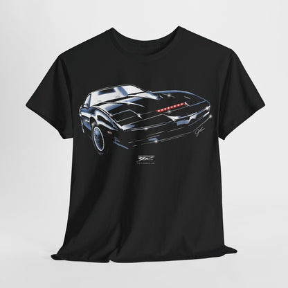 Knight Rider Kitt - Black Trans Am t shirt - Wicked Metal