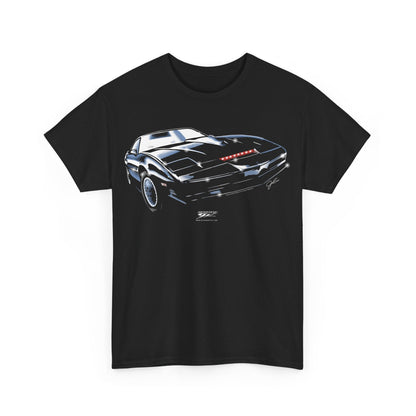 Knight Rider Kitt - Black Trans Am t shirt - Wicked Metal