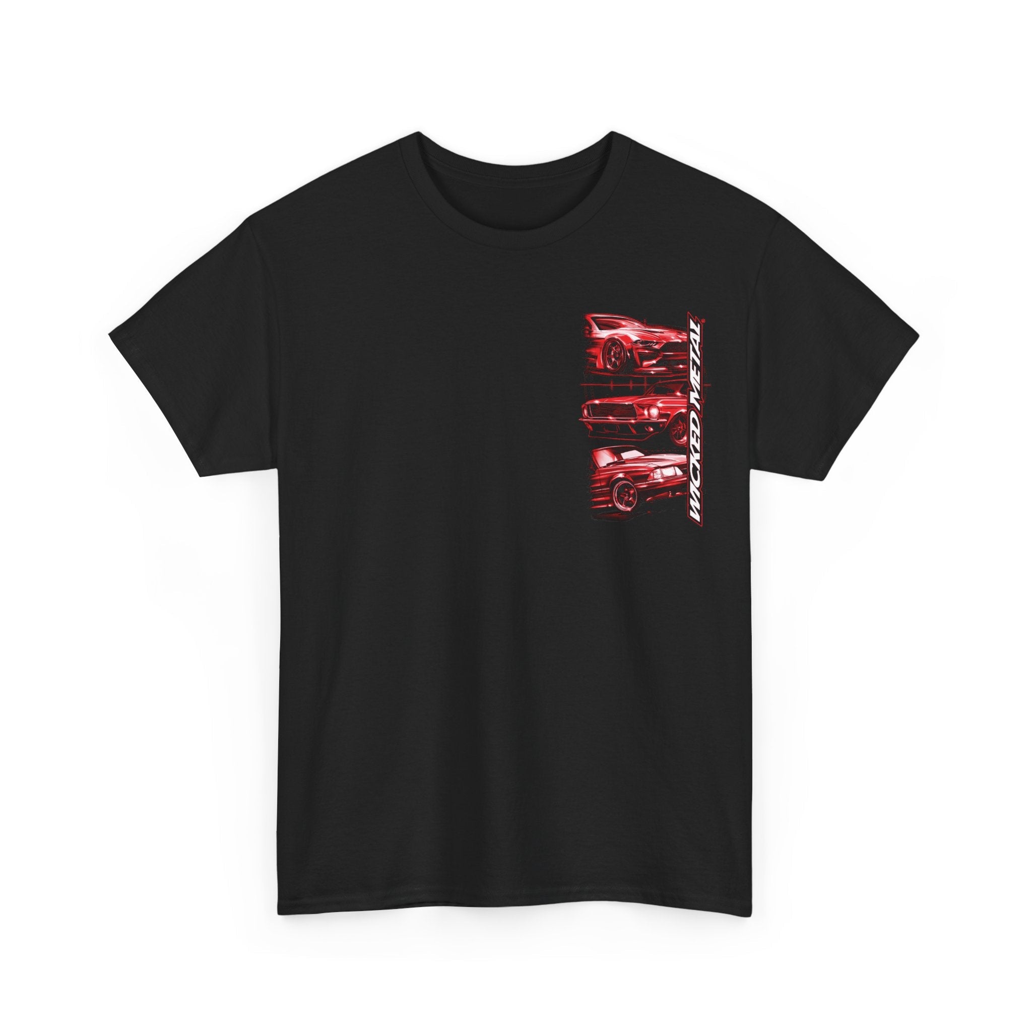 Mustang 7th Gen Every Weapon Shirt - 1st Gen Mustang, 3rd Gen Mustang, Mustang T-Shirts - Wicked Metal