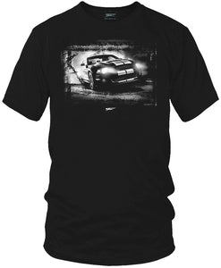 Mustang Coyote Burnout Chained t shirt - Wicked Metal