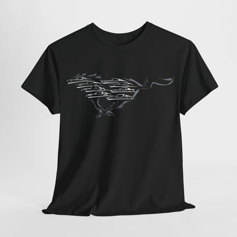 Image of Mustang Shirts, Mustang Silhouettes all years - Wicked Metal - Wicked Metal