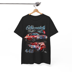 Oldsmobile 442 - 1970 Oldsmobile 442 T-Shirt - Olds t - Shirt - Wicked Metal